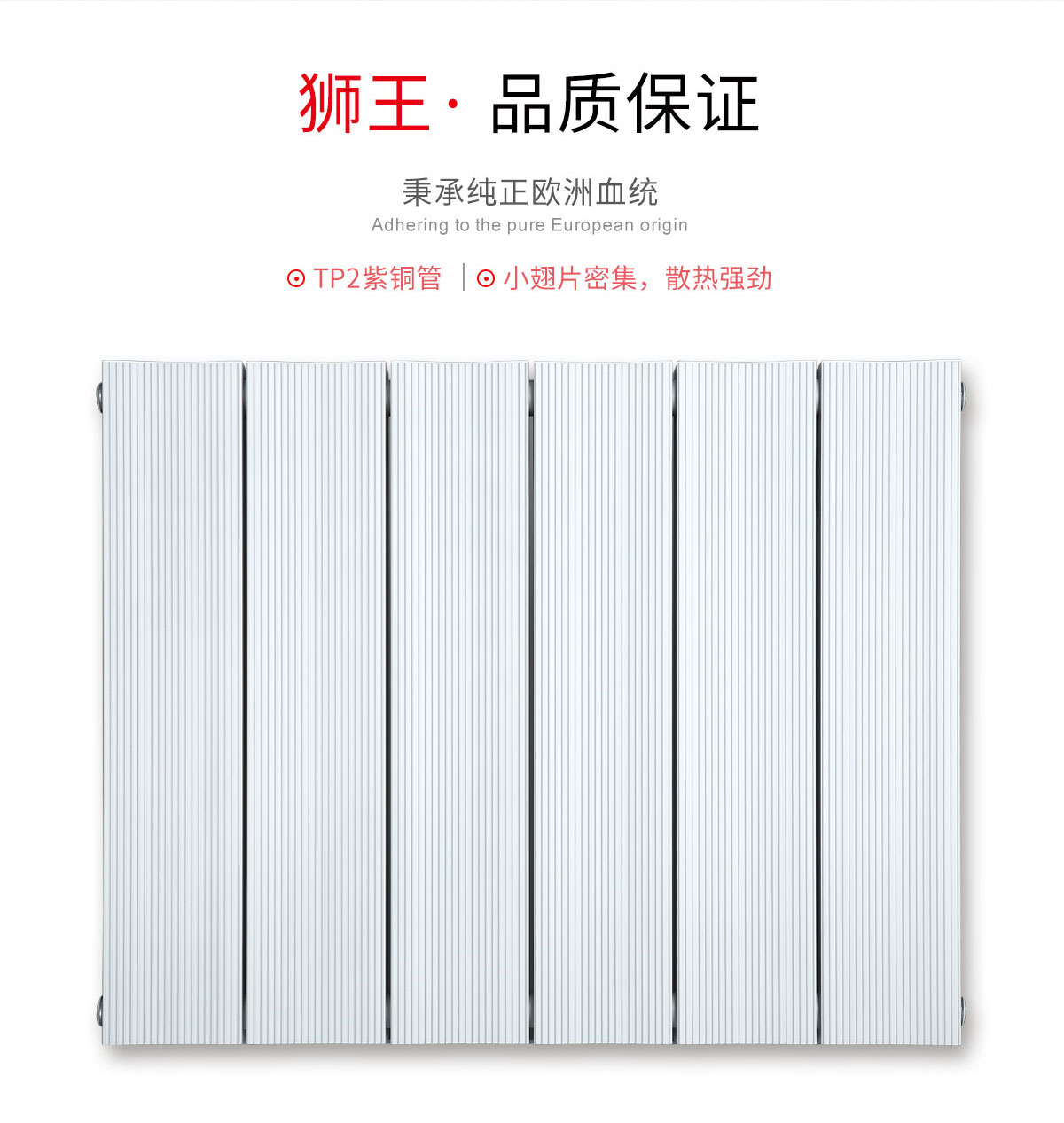 銅鋁復(fù)合暖氣片135x75